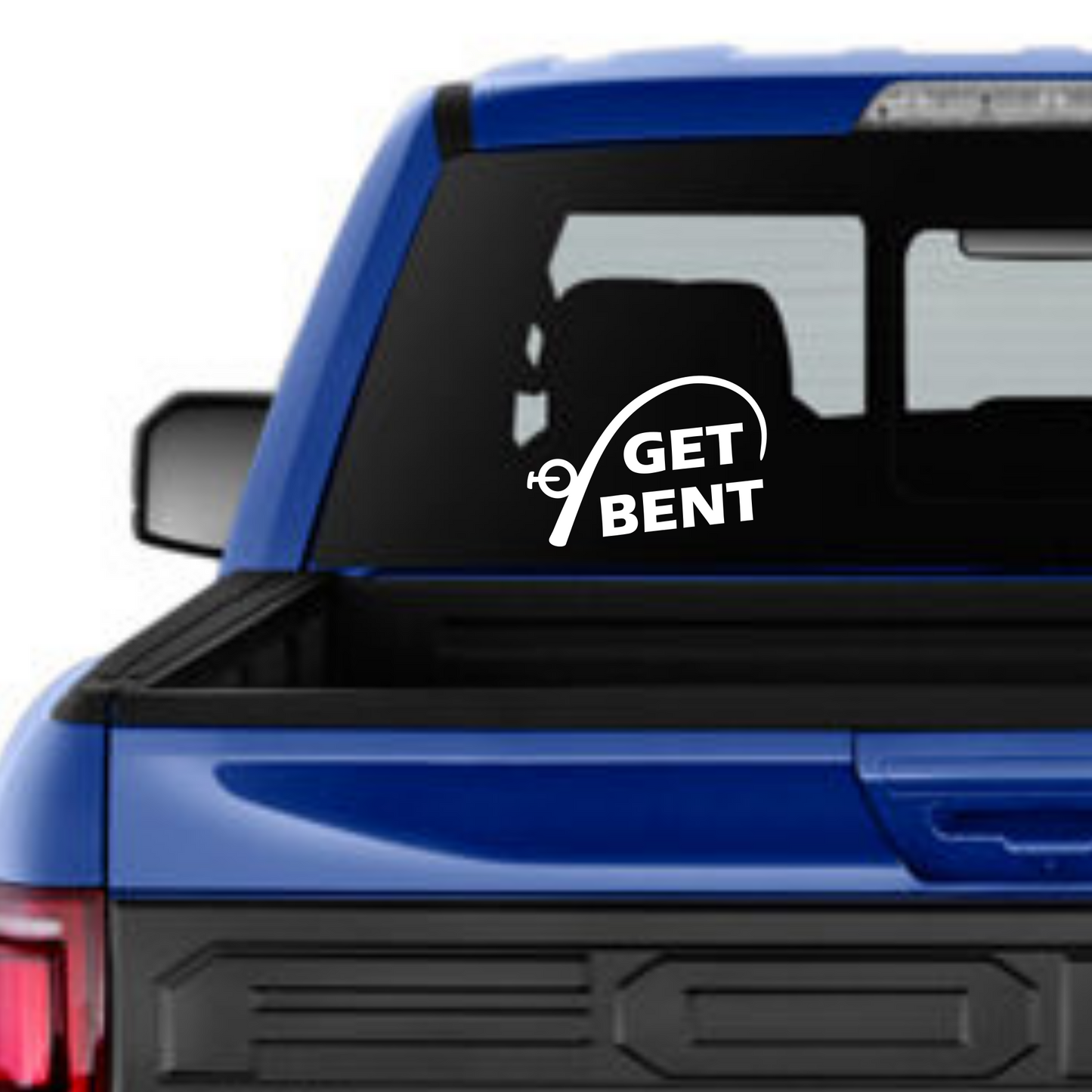 Rod n Reel, Get Bent Vinyl Decal